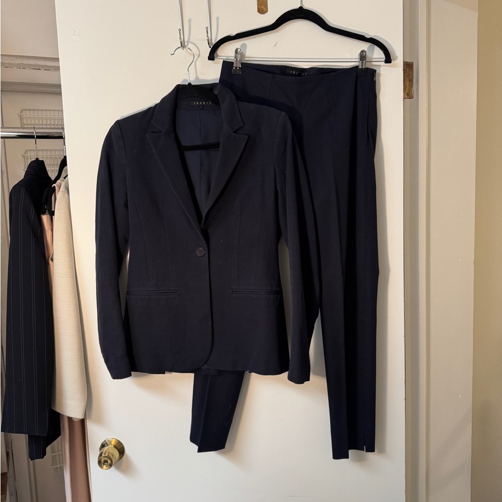 Theory • Pant Suit • Dark Navy Blue • 2